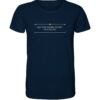 Wer das lesen kann, ist doof - Latein - Unisex Bio T-Shirt 10 Vestis Unica - Latein zum Anziehen - front organic shirt 0e2035 1116x 10