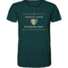 AMOR EST AMOR - DIVERSITAS VALET - Unisex Bio T-Shirt 19 Vestis Unica - Latein zum Anziehen - front organic shirt 1a3d3e 1116x
