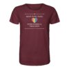 Vestis Unica - Latein zum Anziehen - front organic shirt burgundy 615 7b0f 2000x